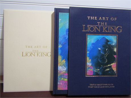 The Art of the Lion King, Deluxe Edition, Autographed with Sericel