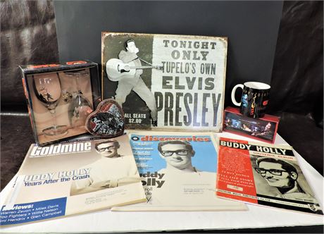 Elvis Presley Collectible Lot