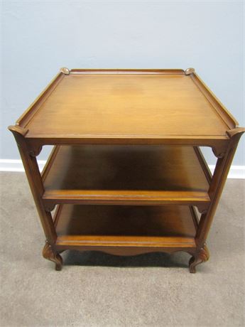Imperial Side Table Square and manufactured in Grand Rapids