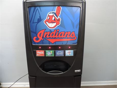 CLEVELAND INDIANS Chief Wahoo Vending Machine