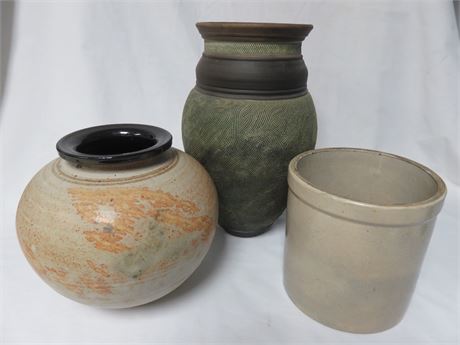 Assorted Artisan Pottery
