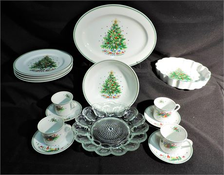 Salem "Christmas Eve" Porcelain China England