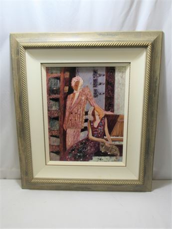 Framed Signed and Numbered (#45/195) Artwork - Courtship Suite - Apology - Sabzi