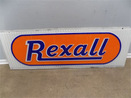 Vintage Rexall Drug Sign