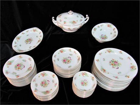 Occupied Japan Floral Pattern China Lot - Aichi China - 60+ Pieces