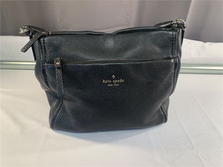 KATE SPADE Black Leather Shoulder Bag