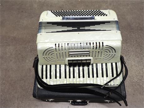 Vintage Accordion from Italy / Case