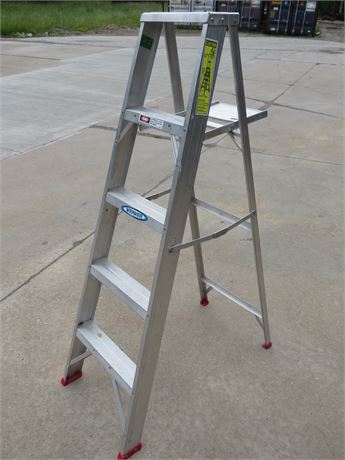 WERNER Saf-T-Master 5 ft. Aluminum Ladder