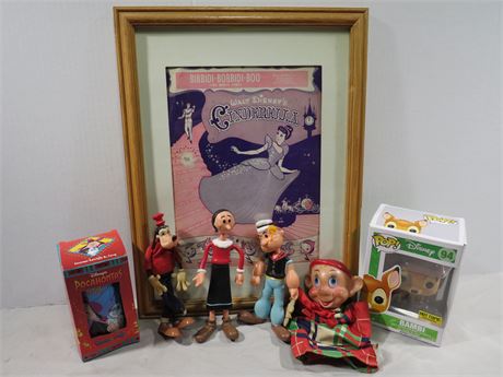Walt Disney / Cartoon Collectibles Lot