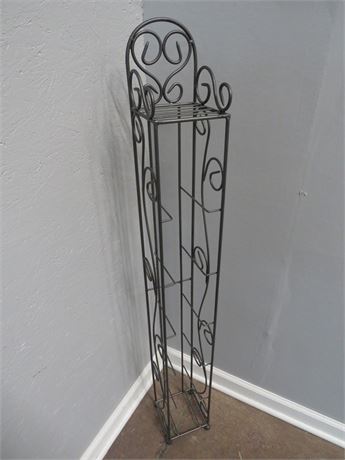 Wrought Iron CD Tower
