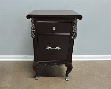 Solid Wood Accent Table / Cabinet