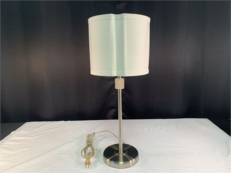 Brushed Nickle Table Lamp