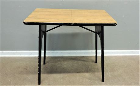 Vintage Folding Sewing Table