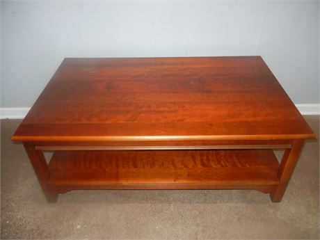Solid Wood Long Coffee Table