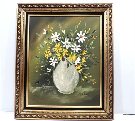 Original MIRIAM RAGAN 'Spring Flowers' Painting