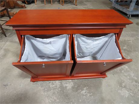 Dual Tilt Bin Cabinet