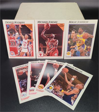 1991-92 NBA HOOPS Series 1 Set Cards 1-200 Michael Jordan Magic Johnson