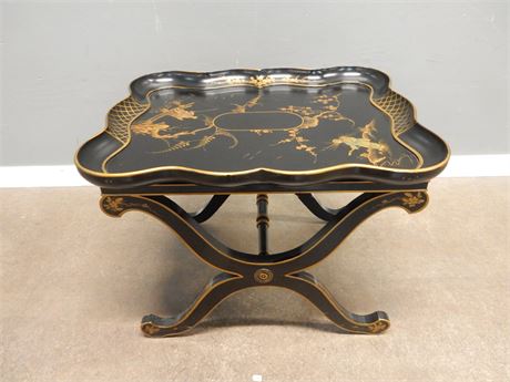 Asian Style Serving Tray Table