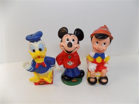 Rare Mickey Mouse Club Banks