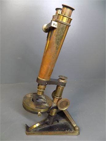 R J Beck Microscope/Antique