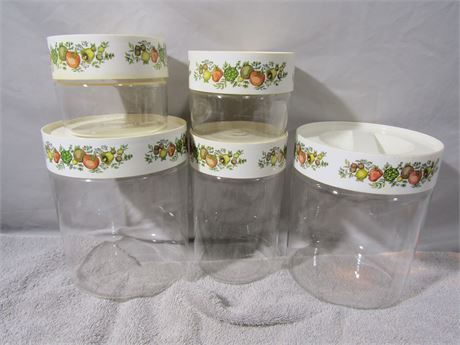 Pyrex Canisters