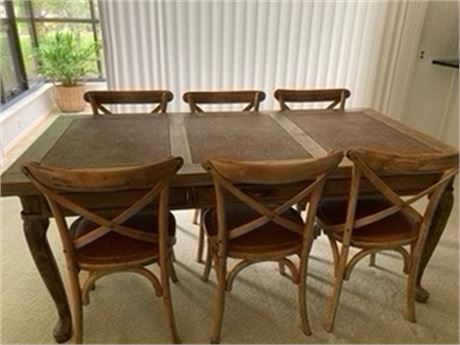 Mid-Century Dining Table and Chairs
