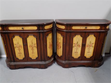 Bombay Asian Style Console Tables