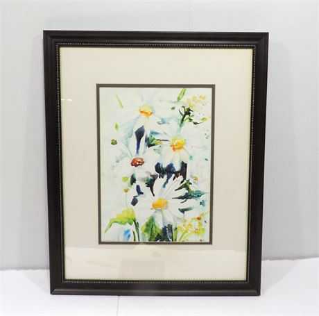 Floral Watercolor Print / CAROL VYSTRCIL SCOTT