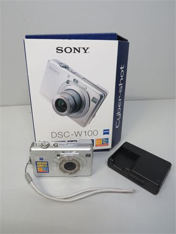 SONY Cybershot DSC-W100 Digital Camera