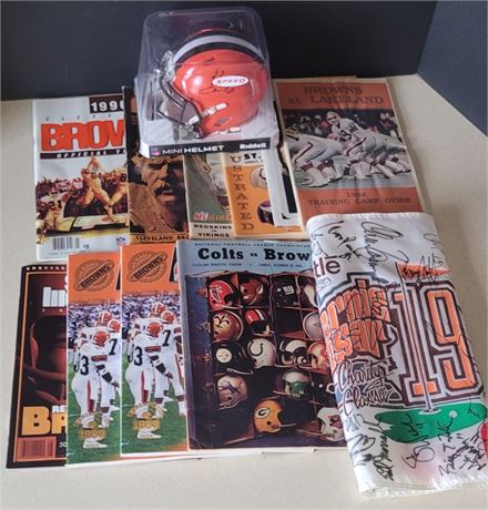 Cleveland Browns Autographs and Collectibles