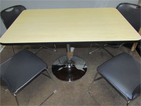 Office Table and 3 Chairs