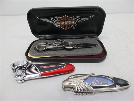 Harley Davidson Knife Collection
