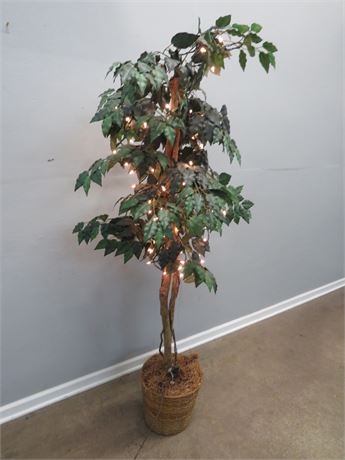 Lighted Artificial Tree