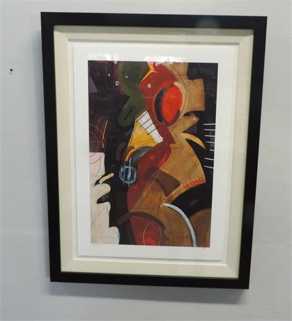 Signed JANSEN Abstract Print 662 / 950