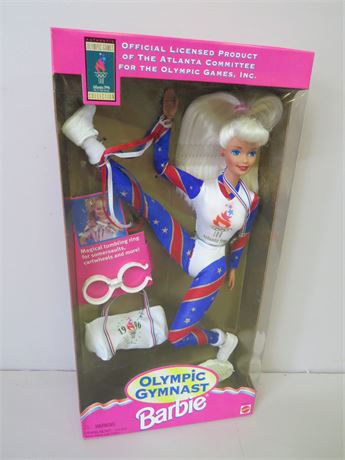 1995 Olympic Gymnast Barbie Doll - Atlanta Olympics Collection