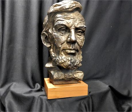 Abraham Lincoln Bust Sculpture by Austin Prod
