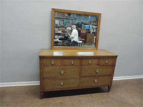 National Furniture Co / Louis XVI Dresser / Mirror