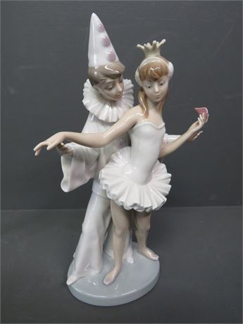 LLADRO Carnival Couple Figurine