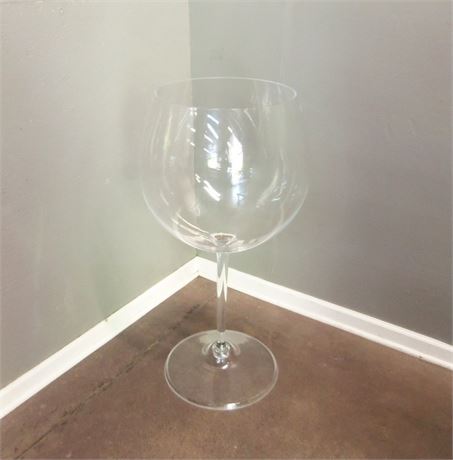 Huge Acrylic Wine Glass
