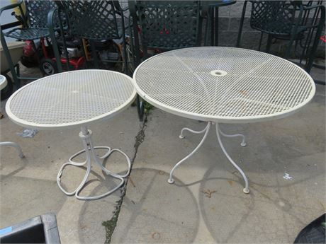Wrought Iron Patio Tables