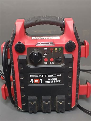 Cen Tech 4 In 1 Portable Power Pack