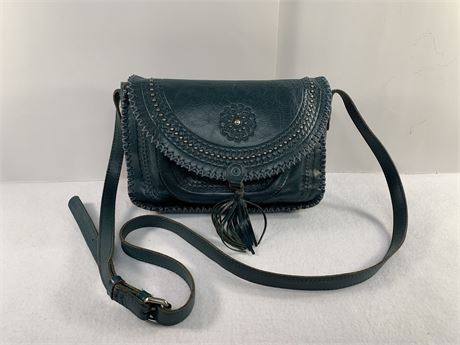 PATRICIA NASH Vintage Beaumont Leather Crossbody Bag