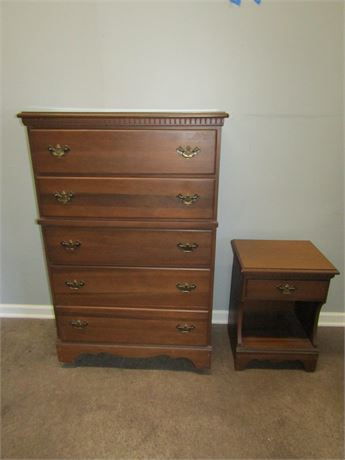 Salem Chest and Nightstand
