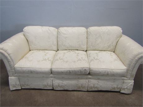 Drexel Heritage Cream Colored Sofa