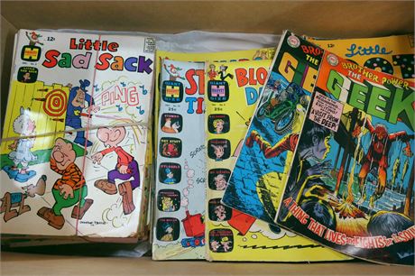 Blondie & Dagwood, Baby Huey, Little Dot, plus others Vintage Comic Book Lot