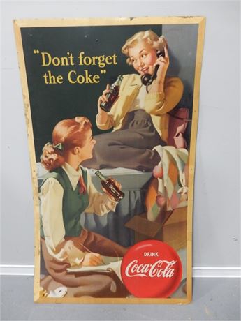 Coca-Cola 1949 "Don't Forget the Coke" Advertisement