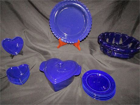 Cobalt Blue Stoneware
