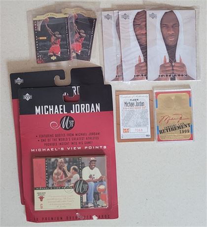 Large Sports Collectibles Collection Michael Jordan