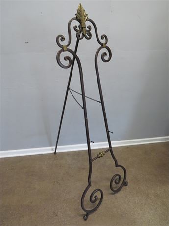Wrought Iron Display Easel