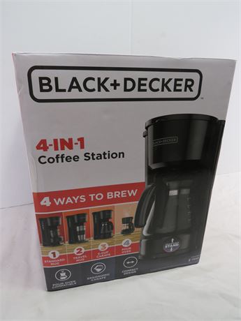 BLACK & DECKER 4-in-1 Coffee Station